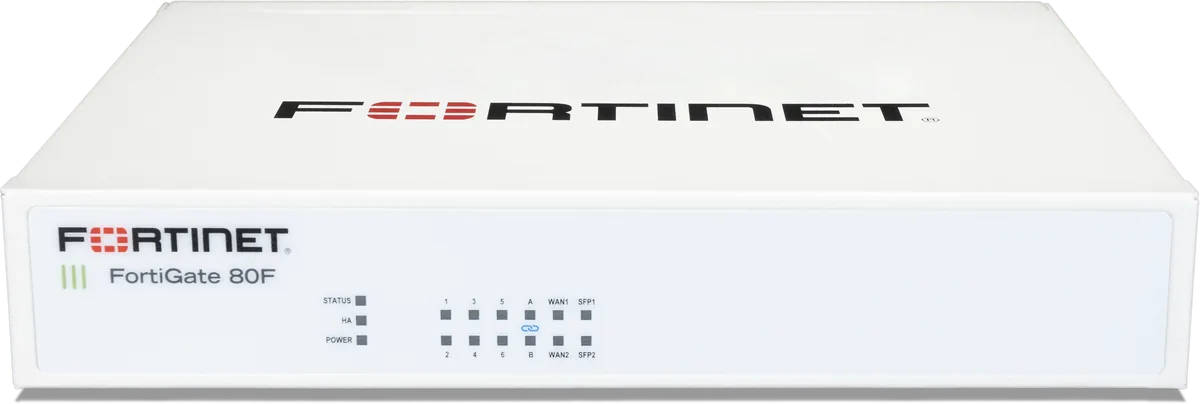 FortiGate-80F — front-top