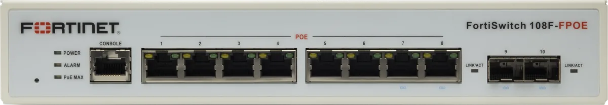 FortiSwitch-108F-FPOE