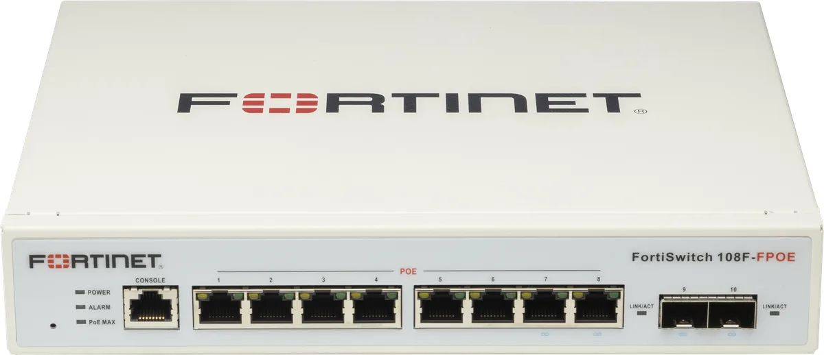 FortiSwitch-108F-FPOE — 3