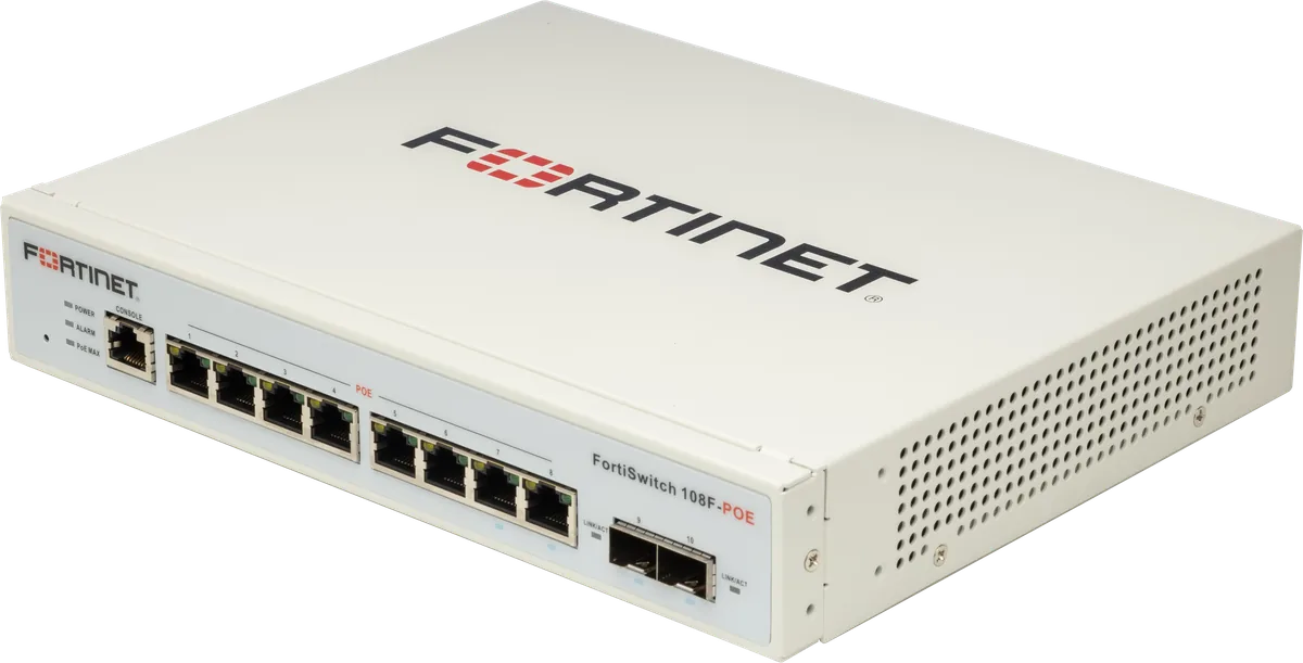 FortiSwitch-108F-POE — 2