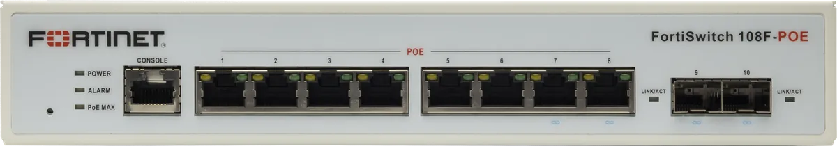 FortiSwitch-108F-POE — 4