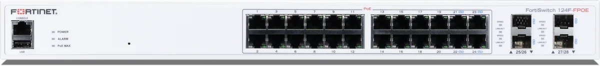FortiSwitch-124F-FPOE