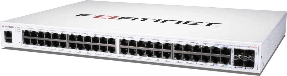 FortiSwitch-148F-FPOE — side1